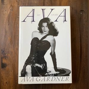 Ava: My Story by Ava Gardner Ava - 1990 Hardcover - Great Memoir!